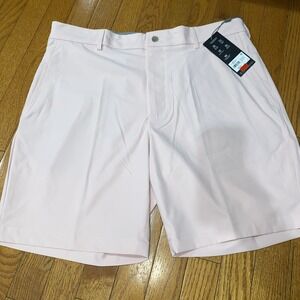 Walter Hagen Flat Front‎ P11 Golf Shorts Mens 36 Sweet Pink Wrinkle Resistant